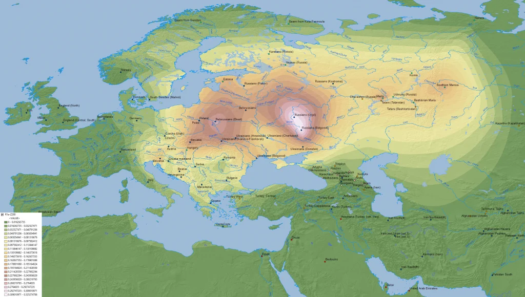 Агиров 3 haplogroup r1a z280